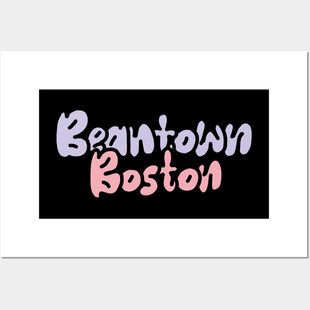 Beantown Boston Wall Art by maskind439